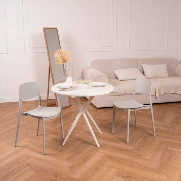 Стул Vessel, светло-серый - фото 6