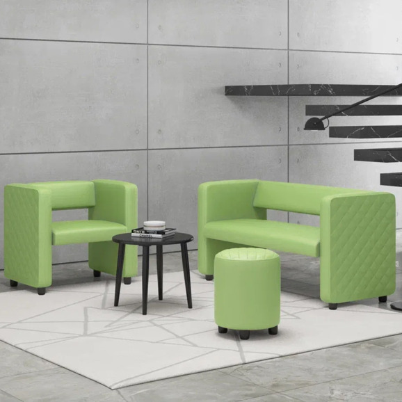 Кресло Тепал, экокожа, салатовый Кресло Тепал, экокожа, салатовый - фото 5