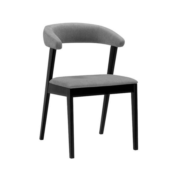 Деревянный стул Токио 2 ткань 234 / черное дерево - фото 1