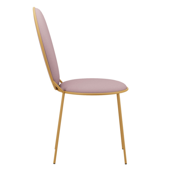 Стул Баунти, велюр Velutto 37, каркас золото BOND CHINA Стул Баунти, велюр Velutto 37, каркас золото BOND CHINA - фото 6