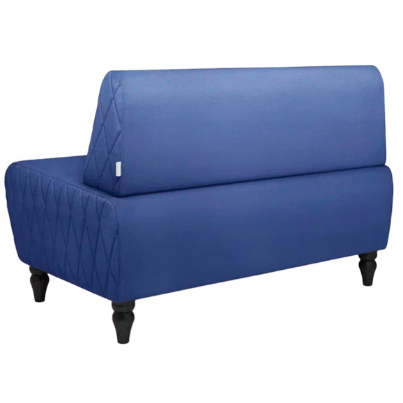 Диван Лотик, экокожа, синий - фото 3