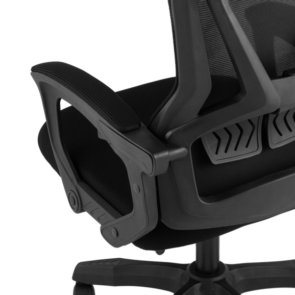 Кресло офисное TopChairs Vecto, черный - фото 10