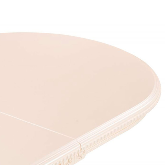 Деревянный стол Эритрин овальный бежевый - фото 8