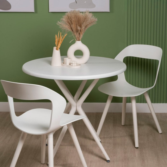 Стул Cover B, белый, белые ножки Стул Cover B, белый, белые ножки - фото 3