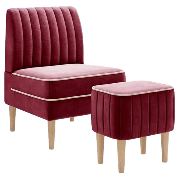 Кресло Nootropic, винный - фото 5