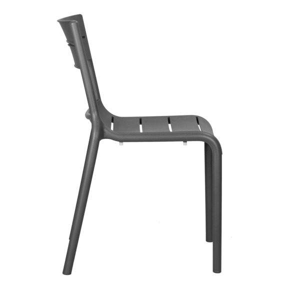 Стул обеденный Dirid, темно-серый Стул обеденный Dirid, темно-серый - фото 4