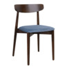 Стул Роквелл, велюр Велютто 12, морилка венге