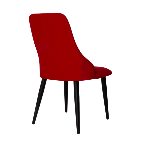 Стул Аэр, велюр Evita 29, металл 40*20 RAL 9005 - фото 4