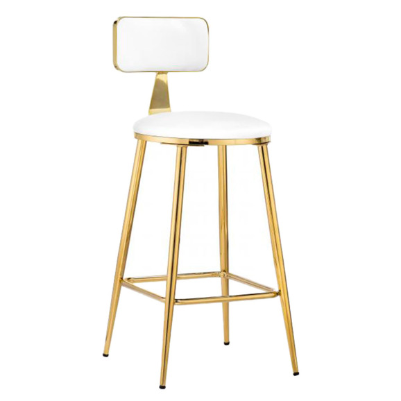 Стул Persi white / gold - фото 1