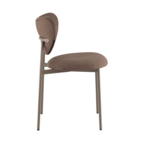 Фотография товара Стул Рина, велюр коричневый, каркас бежево-серый от компании ChiedoCover.