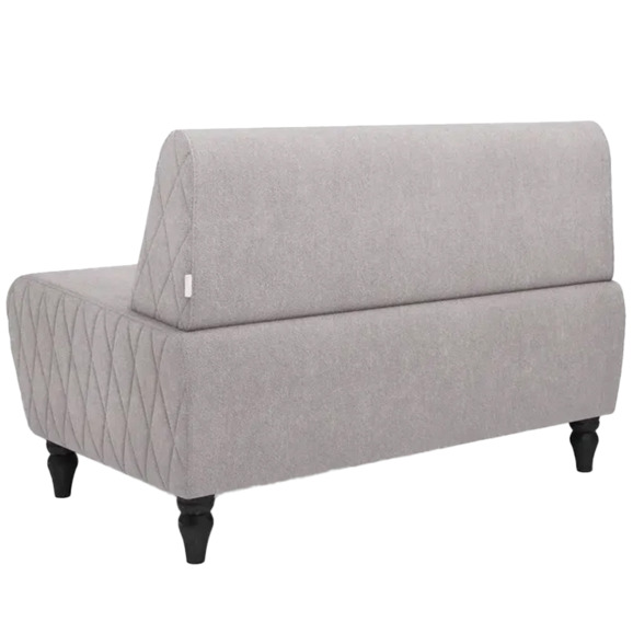 Диван Лотик, велюр, серо-бежевый Диван Лотик, велюр, серо-бежевый - фото 3