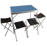 Настоящее фото товара Набор туриста, стол + 4 табурета, произведённого компанией ChiedoCover