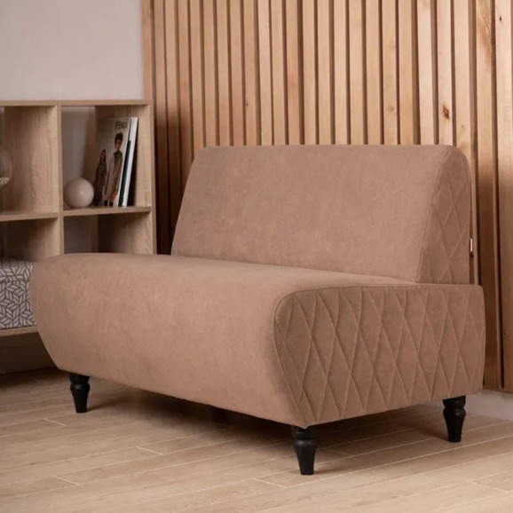 Диван Лотик, велюр, светло-коричневый - фото 5