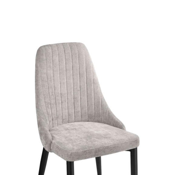 Стул на металлокаркасе Kora black / gray - фото 5