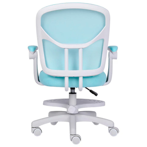 Кресло детское с подставкой для ног Scuttle, голубой - фото 7