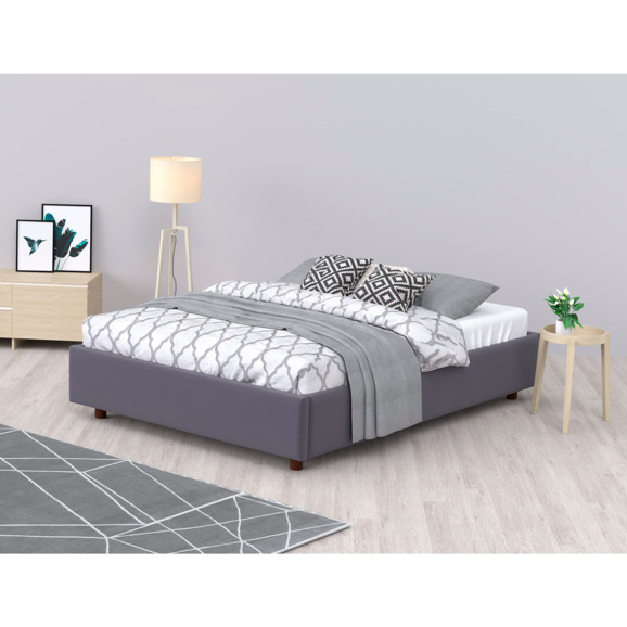 Кровать SleepBox Velvet Gray - фото 5