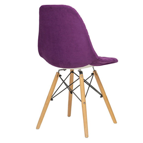 Чехол Е07 на стул Eames, фиолетовый - фото 2