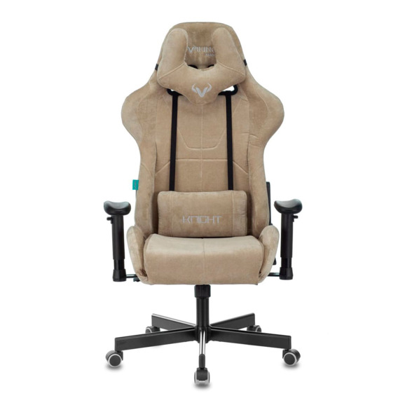 Кресло игровое Бюрократ Viking Knight LT15 Fabric песочный - фото 4