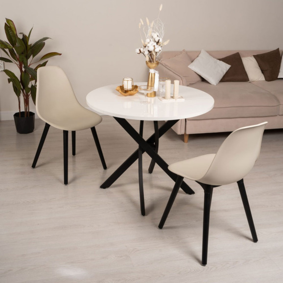 Стул Sanset B, светло-бежевый - фото 4