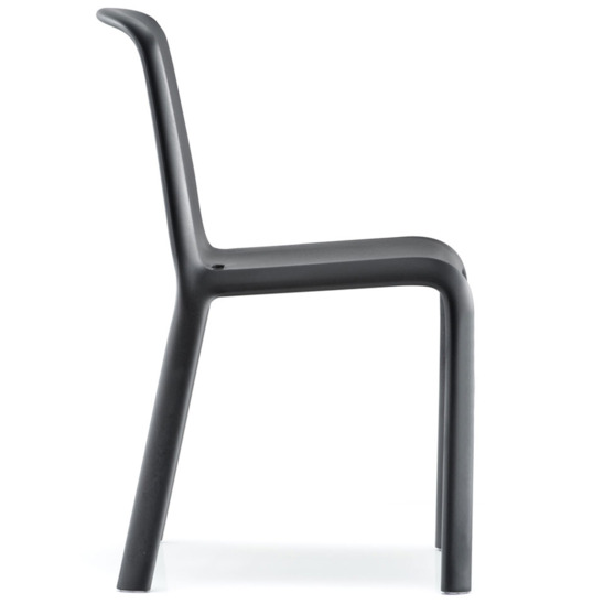 Кресло пластиковое Сауайо, черный - фото 2
