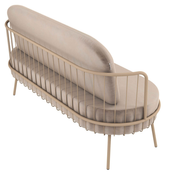 Диван Rose, бежевый - фото 3