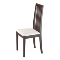 Фотография товара Стул Орион РН, венге, экокожа белая матовая от компании ChiedoCover.