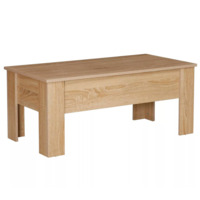 Настоящее фото товара Стол журнальный Canyon, дуб, произведённого компанией ChiedoCover