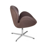 Кресло Swan (Arne Jacobsen), серый кашемир