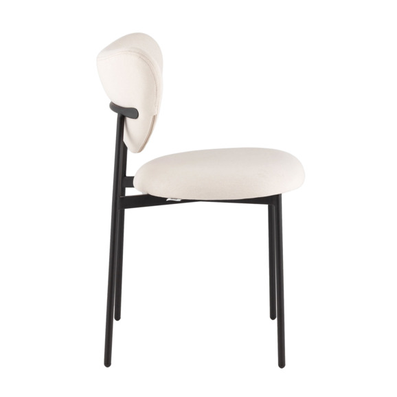 Стул Рина велюр молочный - фото 2