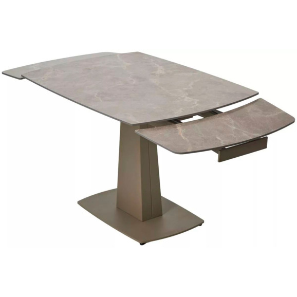 Стол BALDE MATT LATTE STONE SOLID CERAMIC/ TAUPE - фото 2