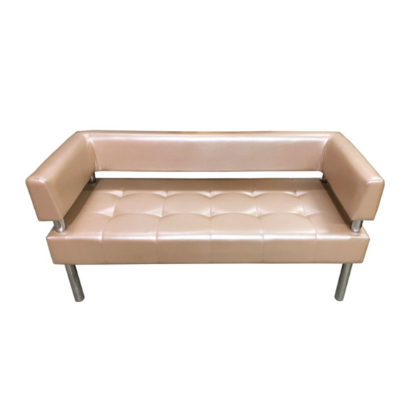 Диван Сантур трехместный, светло-розовый - фото 4