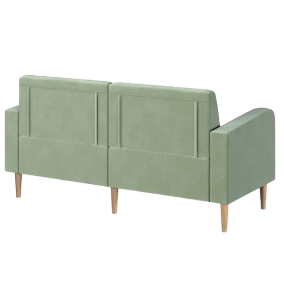 Диван Папилла, велюр, 162 см, оливковый Диван Папилла, велюр, 162 см, оливковый - фото 3