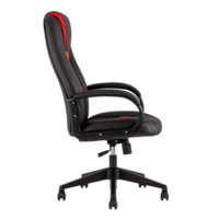 Кресло игровое TopChairs ST-CYBER 8, черный/ красный, эко.кожа, крестовина пластик