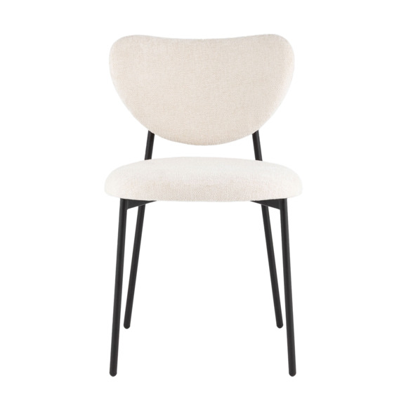 Стул Рина, шенилл кремовый - фото 6