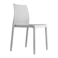 Настоящее фото товара Стул пластиковый Chloe Trend Chair Mon Amour, лен, произведённого компанией ChiedoCover
