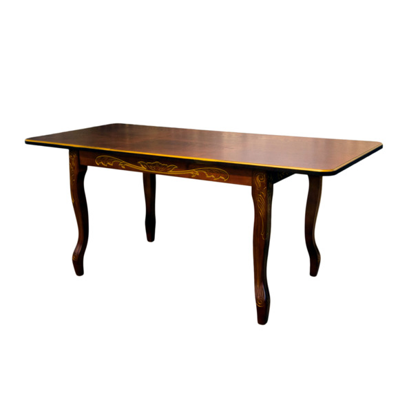 Стол раздвижной Клэнт, массив бука, коричневый - фото 4