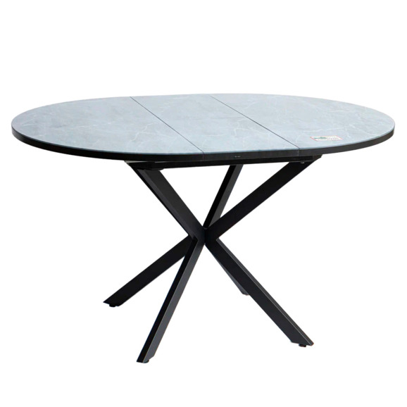 Обеденный стол Plot, серый, мрамор - фото 3