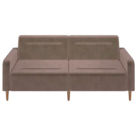 Фотография товара Диван Папилла, велюр, 202 см, светло-коричневый от компании ChiedoCover.