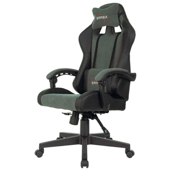 Кресло компьютерное Плой, черный, серый - фото 3