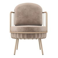 Фотография товара Кресло Rose, латте от компании ChiedoCover.