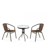 Настоящее фото товара Комплект мебели Мьюри, brown, произведённого компанией ChiedoCover