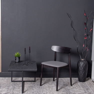 Фотография в интерьере товара Стул Роквелл подушка экокожа Art Vision150 от компании ChiedoCover.