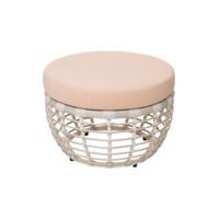 Фотография Пуф Луро, доминикана, ротанг от производителя ChiedoCover, картинка продукции, реальное фото товара Настоящее фото товара Пуф Луро, доминикана, ротанг, произведённого компанией ChiedoCover