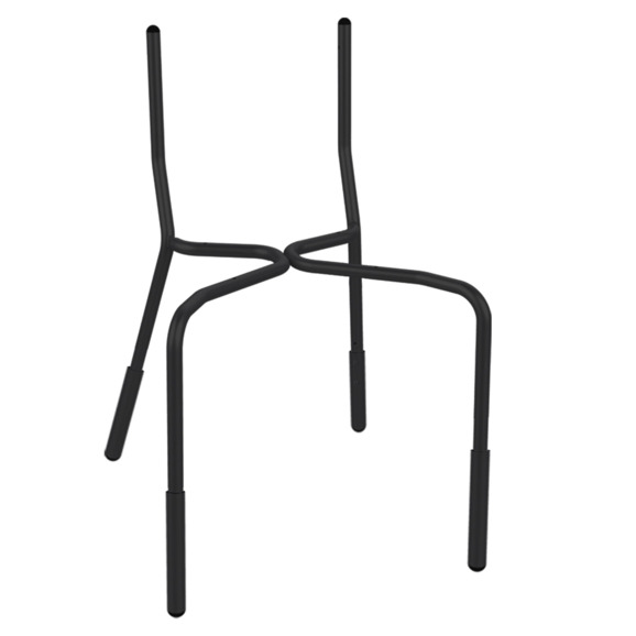 Стул Jin, красный, черный муар - фото 3