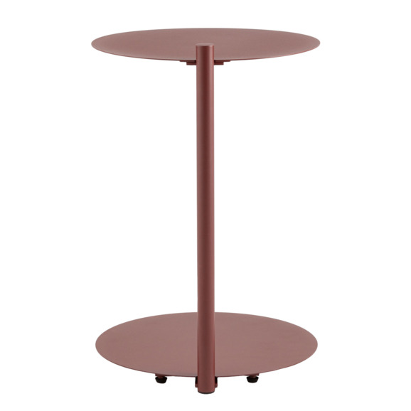 Столик журнальный Siesta, металл, бордовый Столик журнальный Siesta, металл, бордовый - фото 5