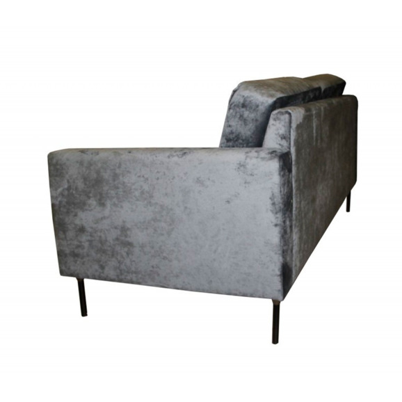 Диван Клик двухместный, серый - фото 2