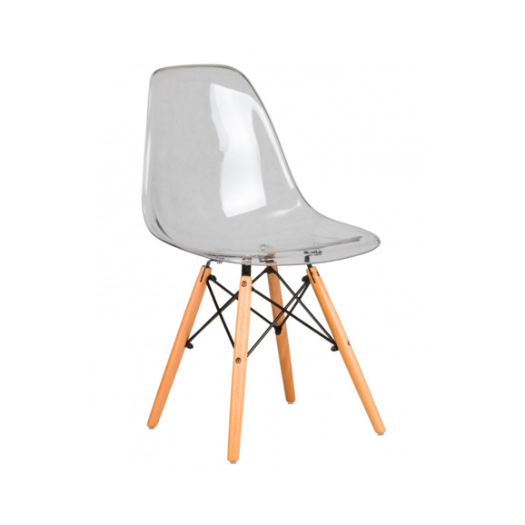 Стул Eames прозрачный - фото 1