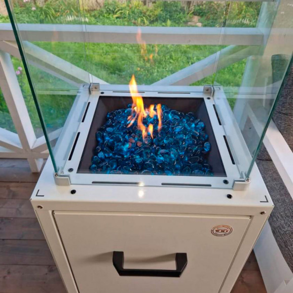 Уличный газовый обогреватель WWT 13K White Уличный газовый обогреватель WWT 13K White - фото 6
