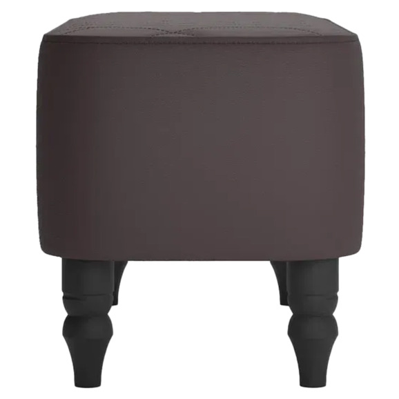 Банкетка Лотик, экокожа, коричневый - фото 3