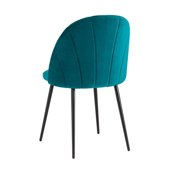 Стул Логан СН, велюр, изумрудный - фото 4
